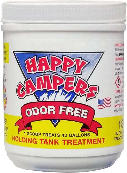 RV Toilet Treatment 18 - Extra Strength Odor Eliminator for Black and Gray Holding Tanks