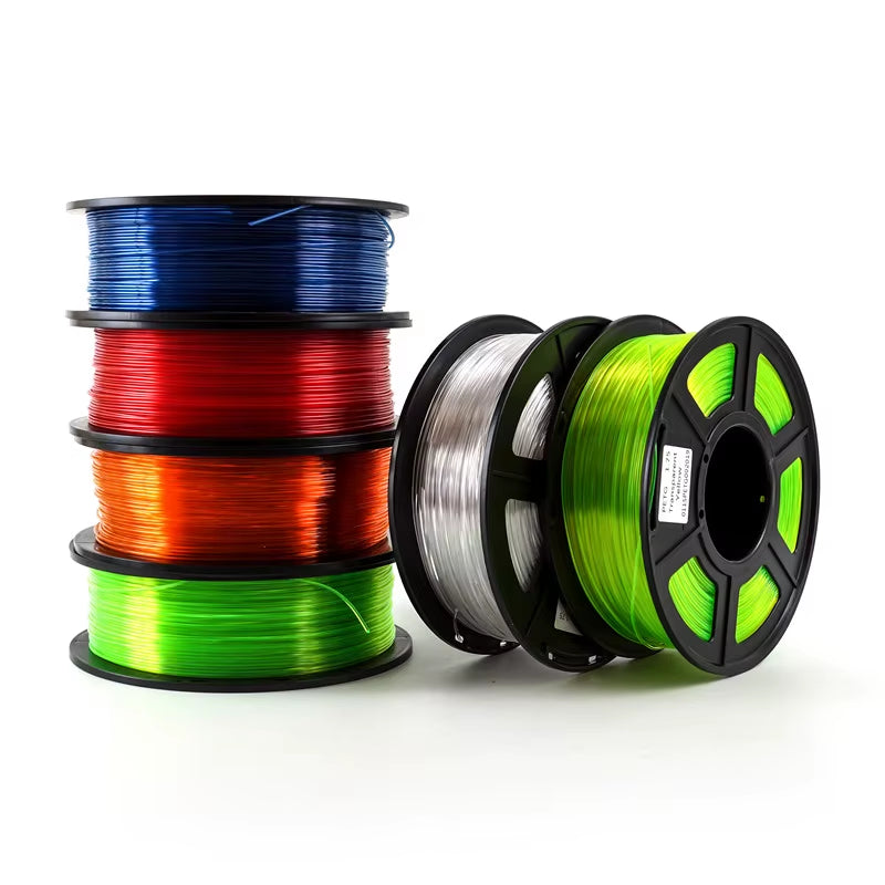 3D Printer Filament PETG 1.75Mm 1Kg/2.2Lbs Plastic Filament Consumables PETG Material for 3D Printer